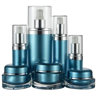 좋은 가격 사용자 지정 타원형 아크릴 병 15ml 30ml 60ml 산업용 피부 관리 세럼 온라인으로