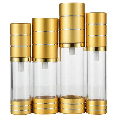좋은 가격 25/32mm 지름 15ml 20ml 30ml 40ml 50ml 둥근 공기 없는 병 화장품 포장용 온라인으로