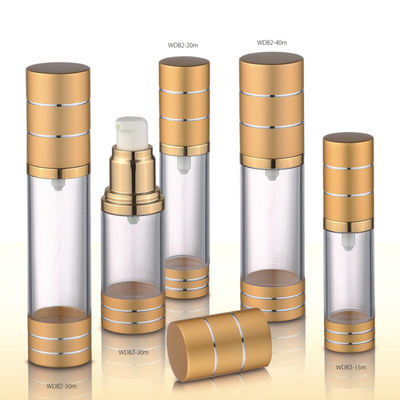 좋은 가격 15ML 20ML 30ML 40ML 50ML 펌프 스프레이어 PP 플라스틱 타입 실린더 모양의 공기 없는 병 온라인으로