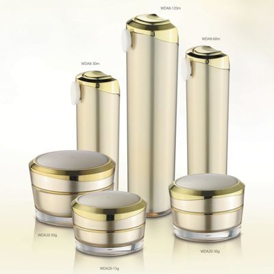 좋은 가격 골든 스퀘어 아크릴 크림 잔 화장품 포장 잔 WDA1-50g-a 72.5*62mm 온라인으로