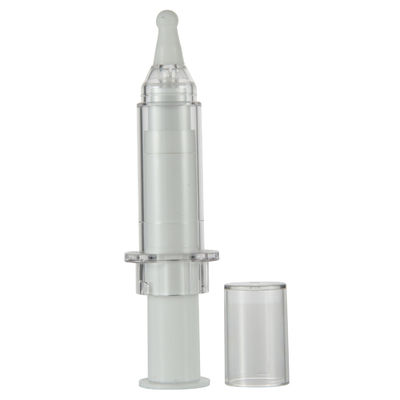 좋은 가격 PETG 5ml 주사기 공기 없는 병 눈 크림 공기 없는 병 Slik 인쇄 온라인으로