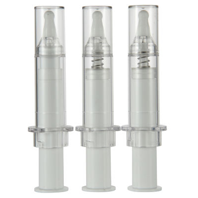 좋은 가격 5ml/10ml/14ml/20ml 주사기 병 패션용 주사기 디자인 공기 없는 눈 크림 병 온라인으로