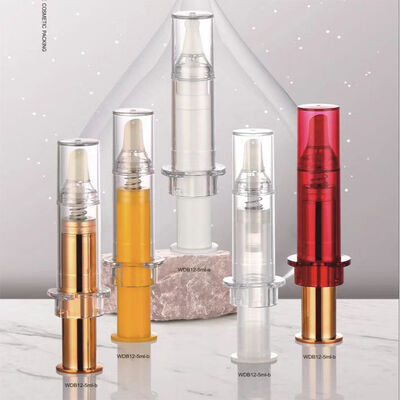 좋은 가격 10ml Custom Color Leak Proof Airless Syringe Bottle for Eye Serum Face Cream Cosmetic Packaging 온라인